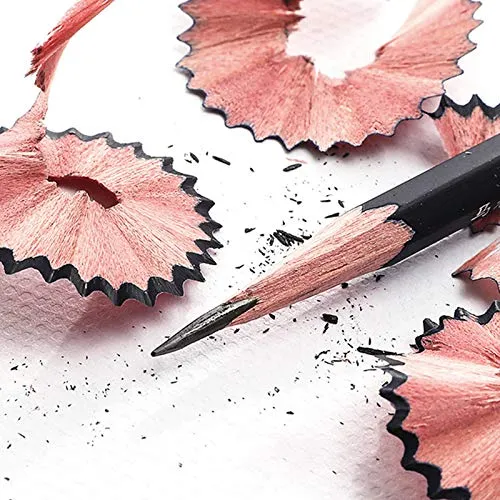 16Pcs Professional Drawing Sketching Pencil Set - Sunsail Art Drawing Graphite Pencils 14B, 12B, 10B, 8B,7B, 6B,5B, 4B, 3B, 2B, B, HB, F, H, 2H, 4H, Sketching, Shading for Beginners & Pro Artists