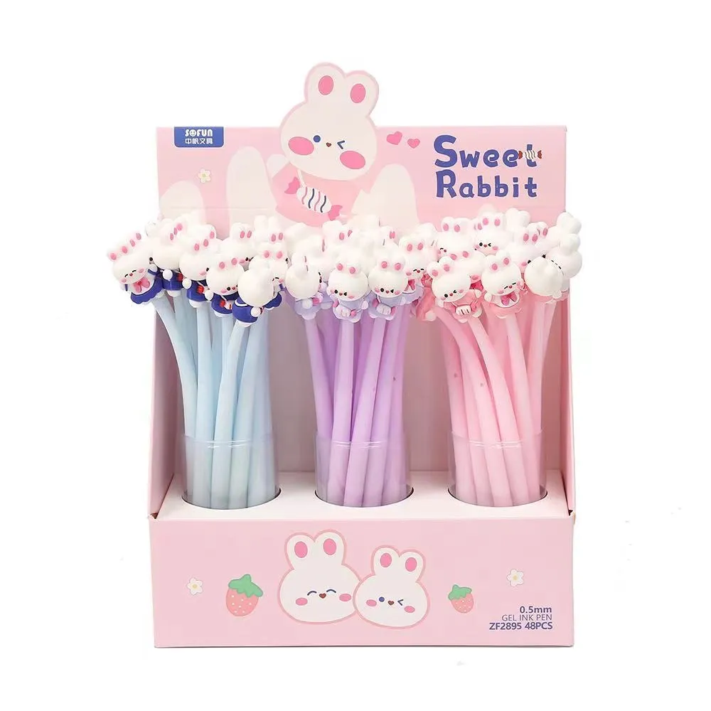 22498 SWEET RABBIT WIGGLE GEL PEN-48