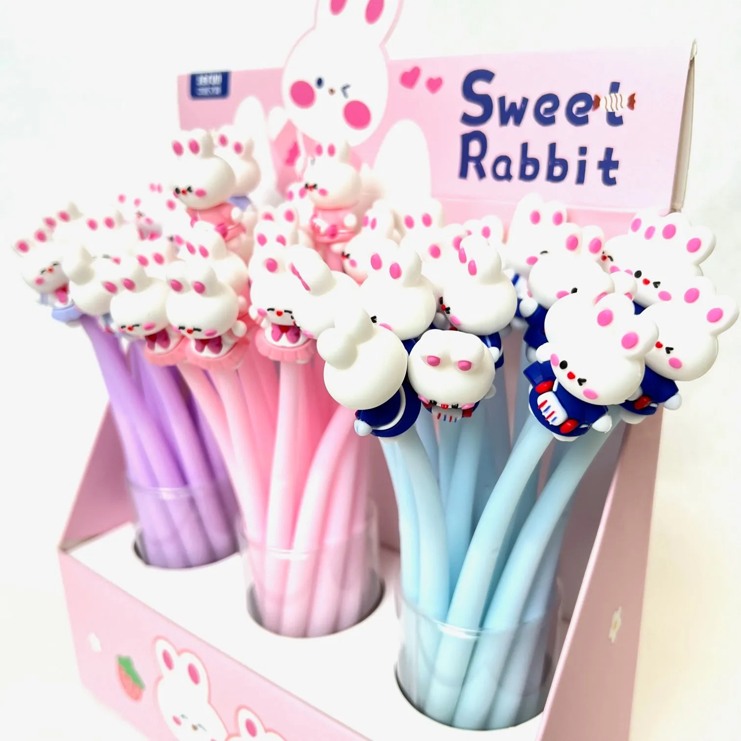 22498 SWEET RABBIT WIGGLE GEL PEN-48