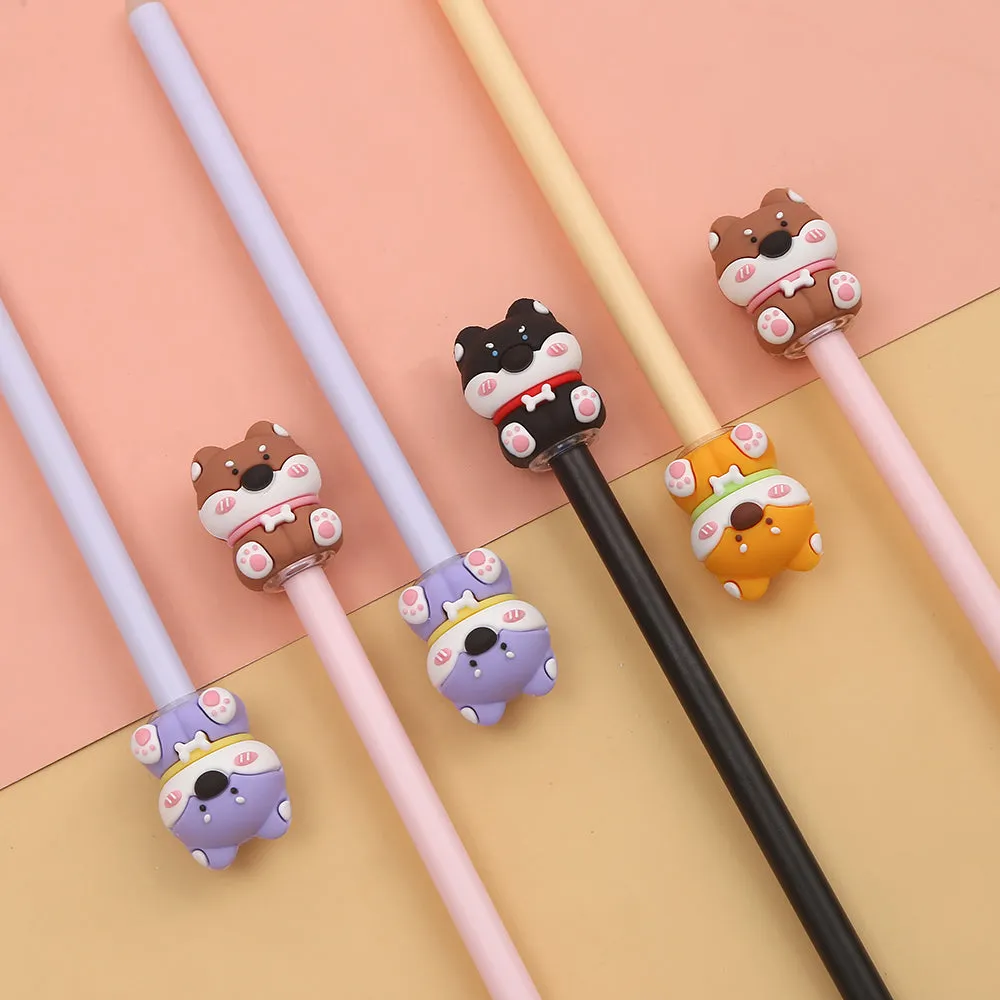 22594 CUTE DOG GEL PEN-36