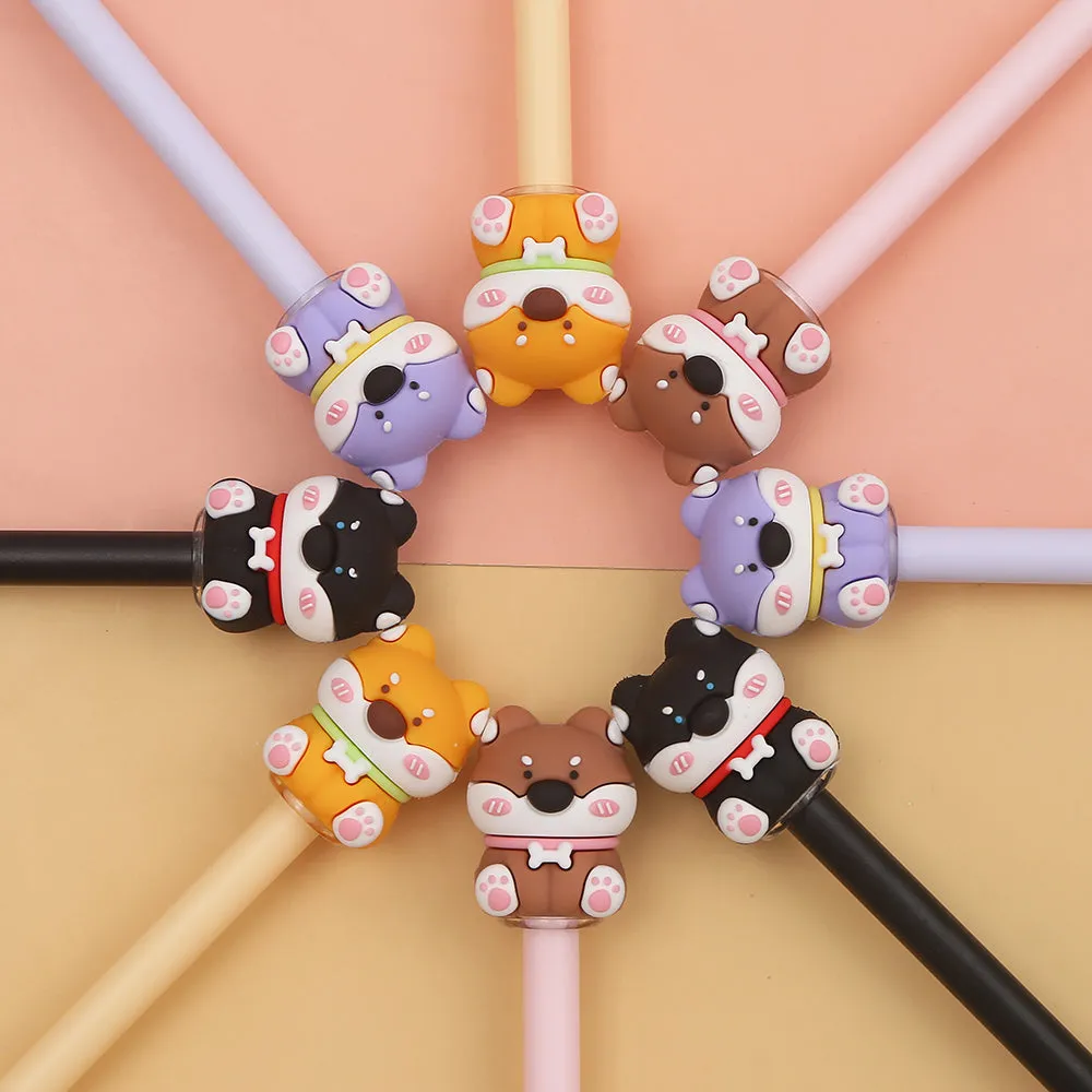 22594 CUTE DOG GEL PEN-36