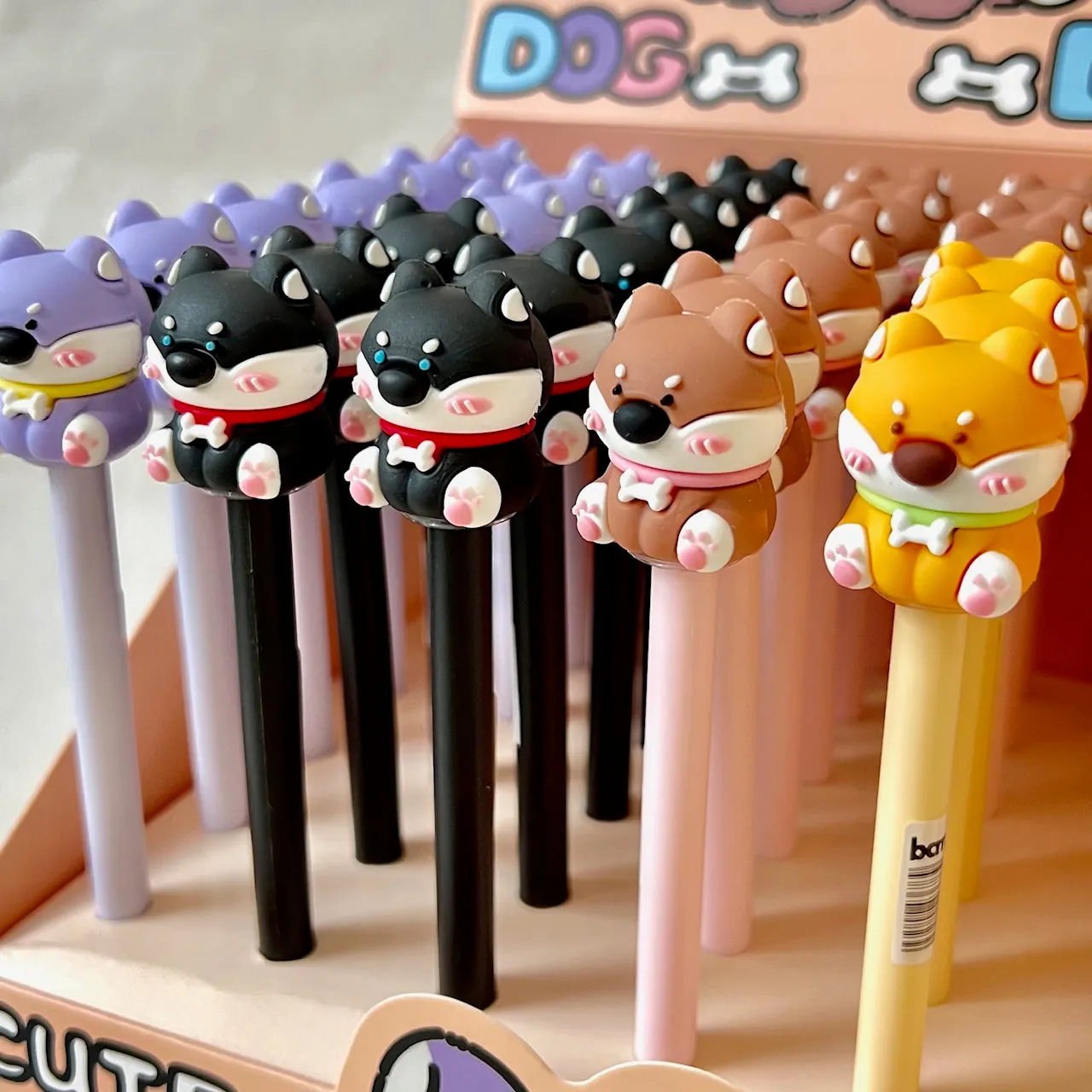 22594 CUTE DOG GEL PEN-36