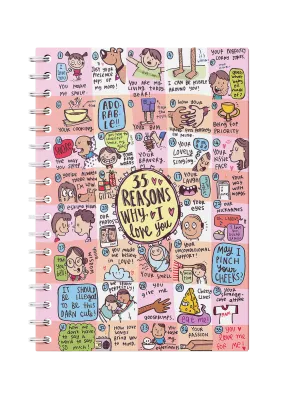 35 Reasons Why I Love You Notebook