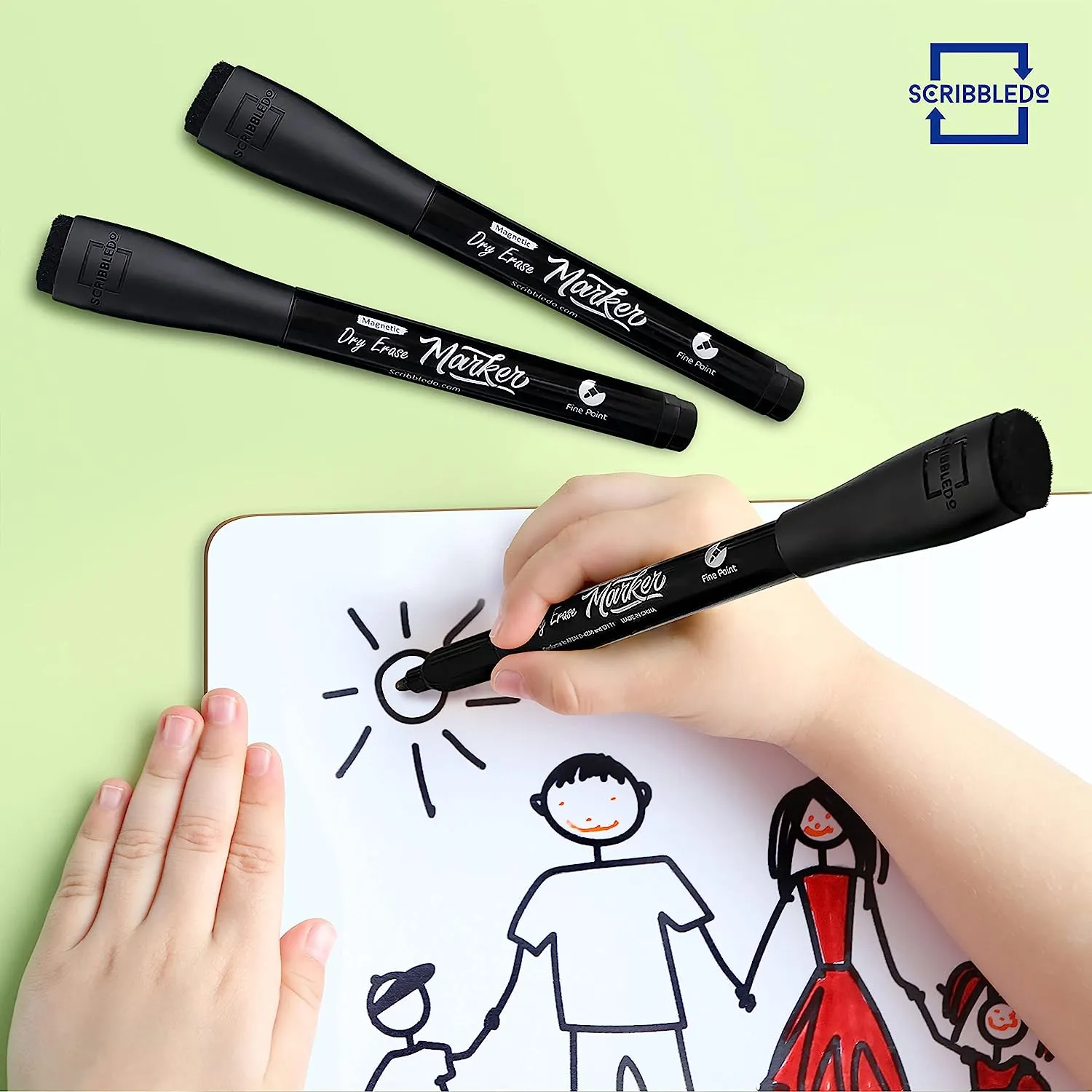 36 pack Fine Tip Dry Erase Black Markers