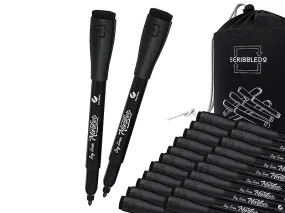 36 pack Fine Tip Dry Erase Black Markers
