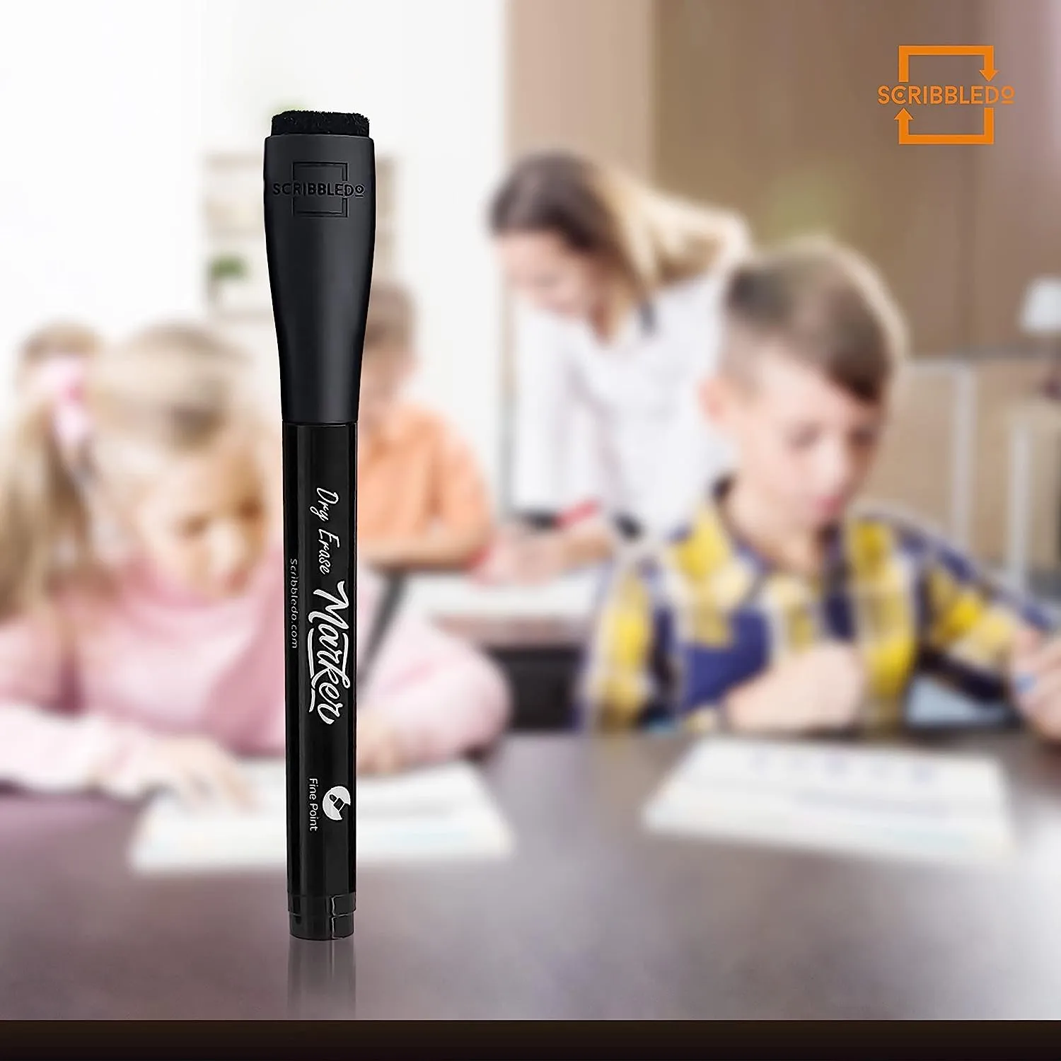 36 pack Fine Tip Dry Erase Black Markers