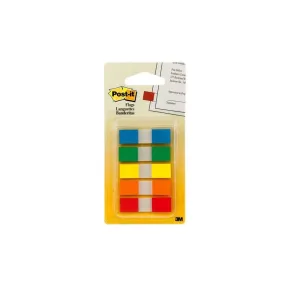 3M Post-it Page Flags 5 Basic Colours