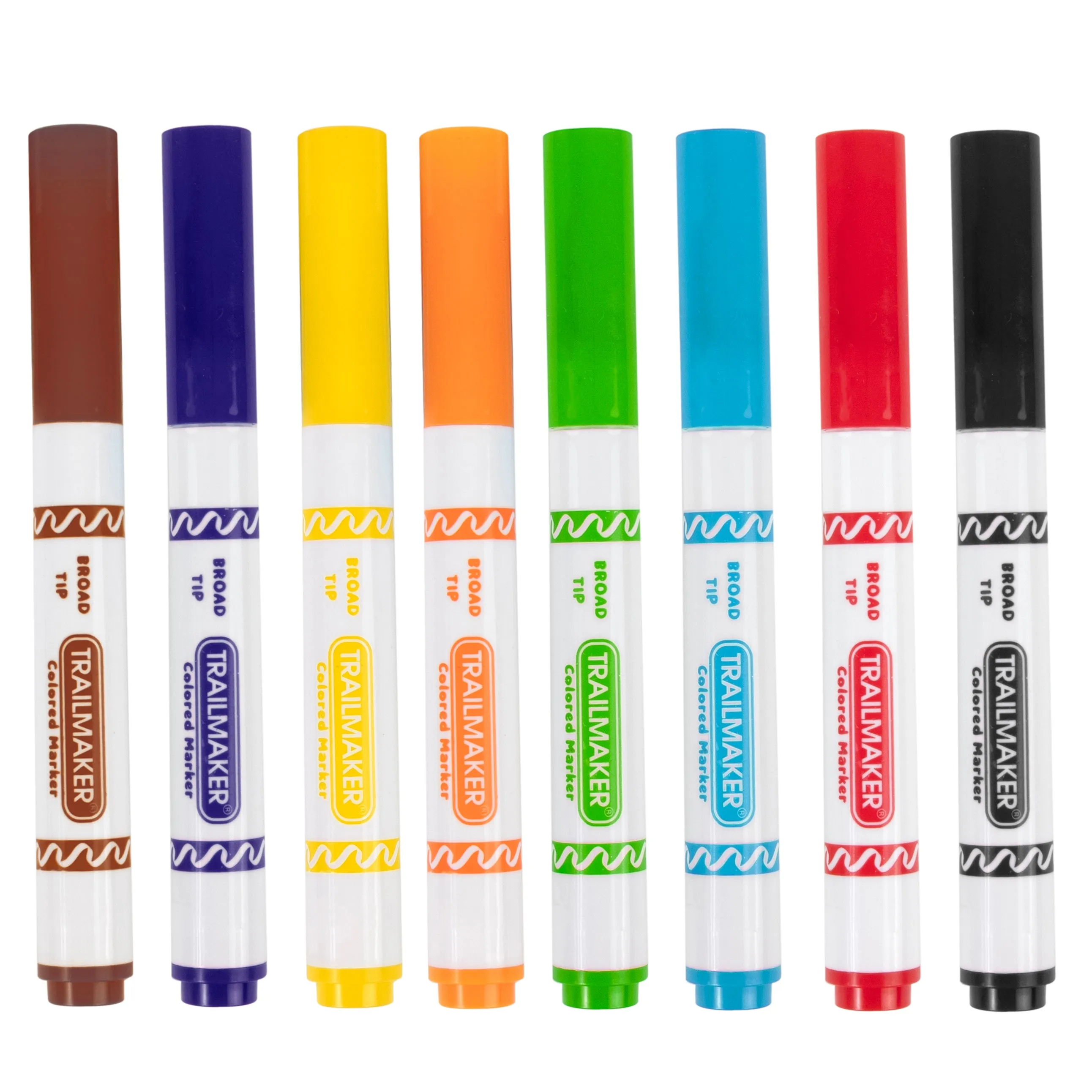 8 Pack of Broad Tip Markers