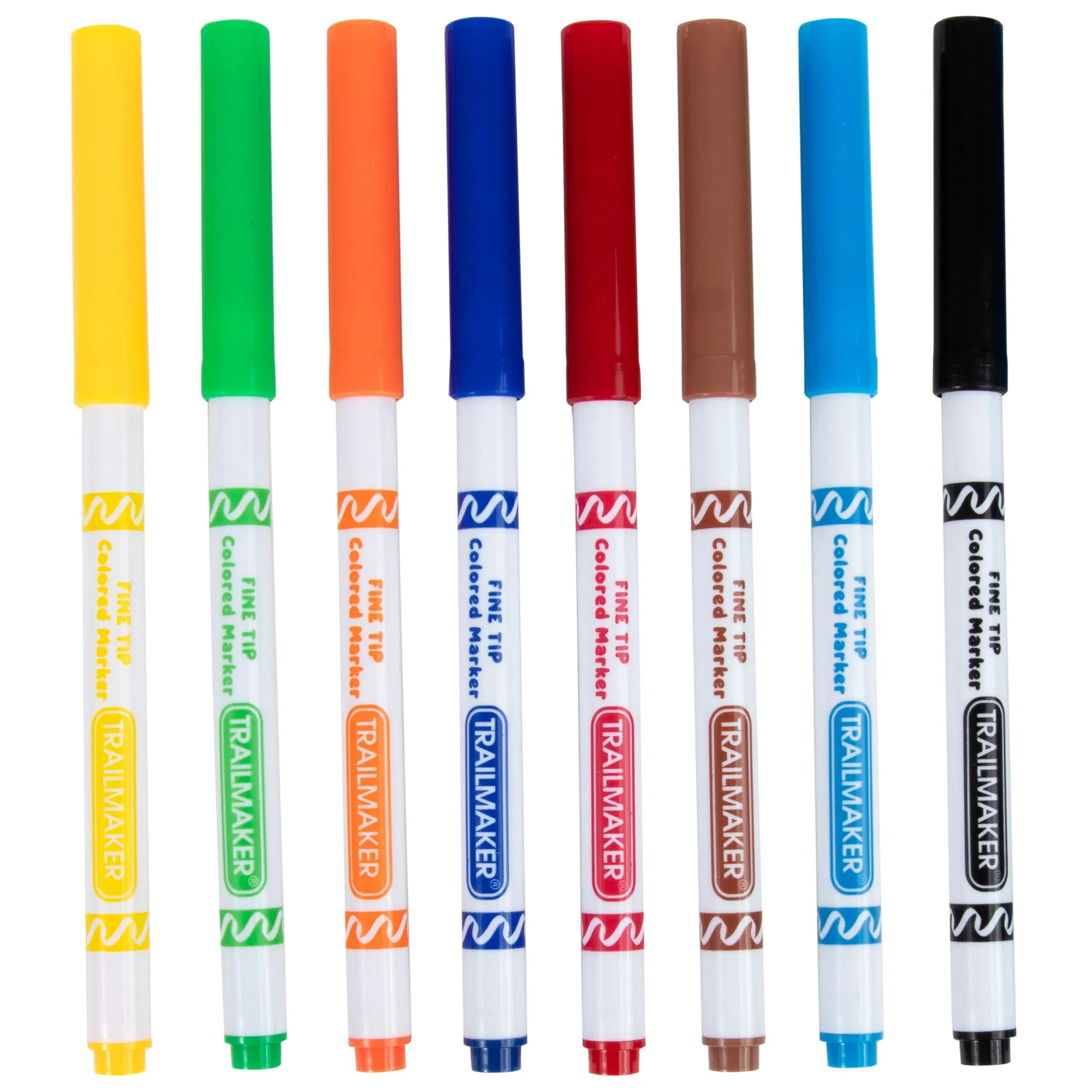 8 Pack of Fine Tip Markers