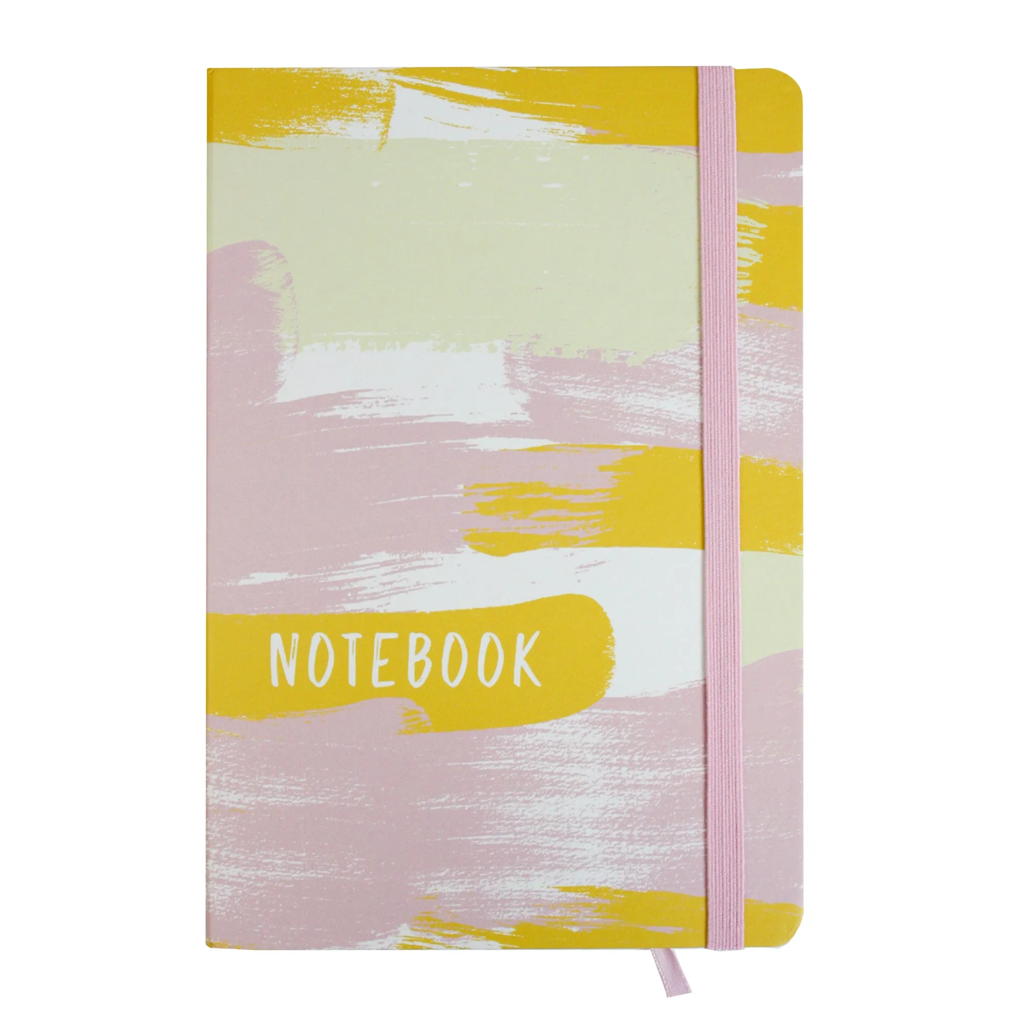 A5 Abstrach Brush Strokes Hardback Notebook (Designs Available)
