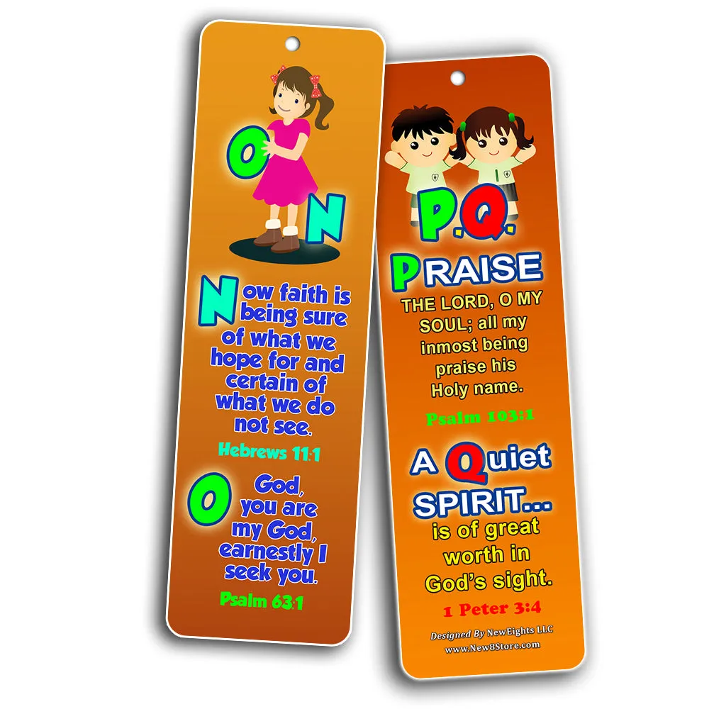 ABC Bible Verses For Kids (30-Pack) - Handy Memory Verses for Kids Perfect for Children?s Ministries and Sunday Schools