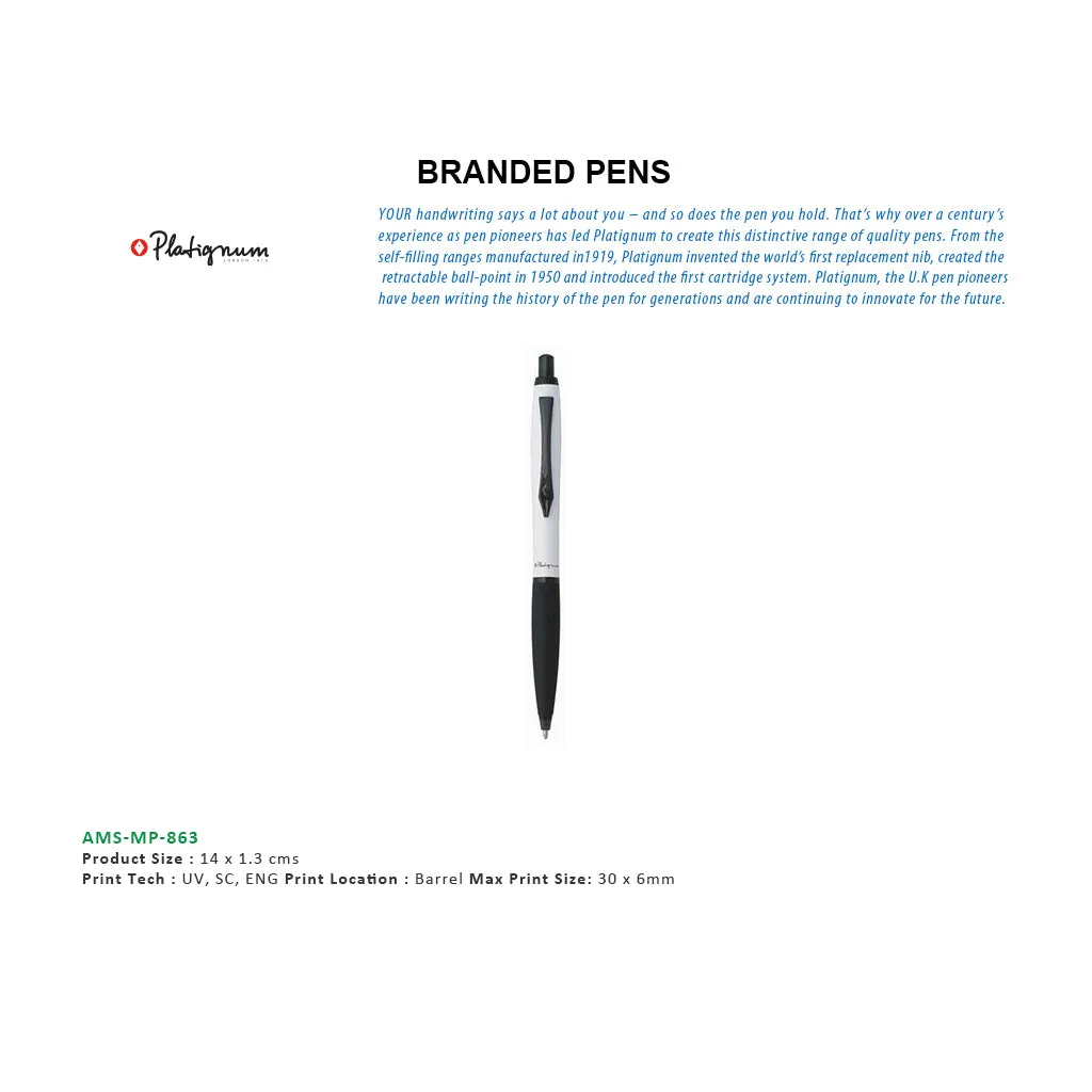 AMS - MP 863 - Platignum Ball Pen