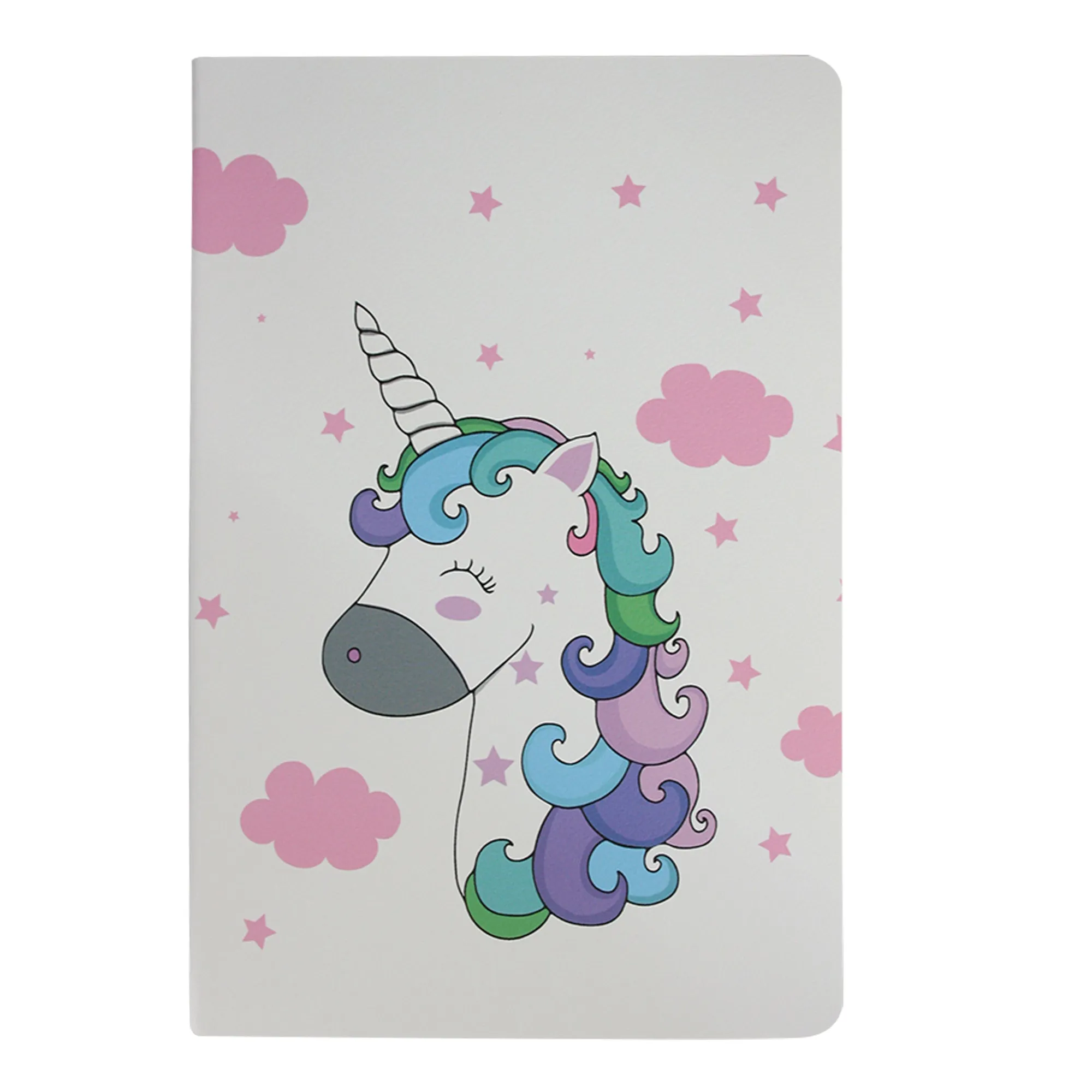 B5 Unicorns Softcover Notebook - Set of 4