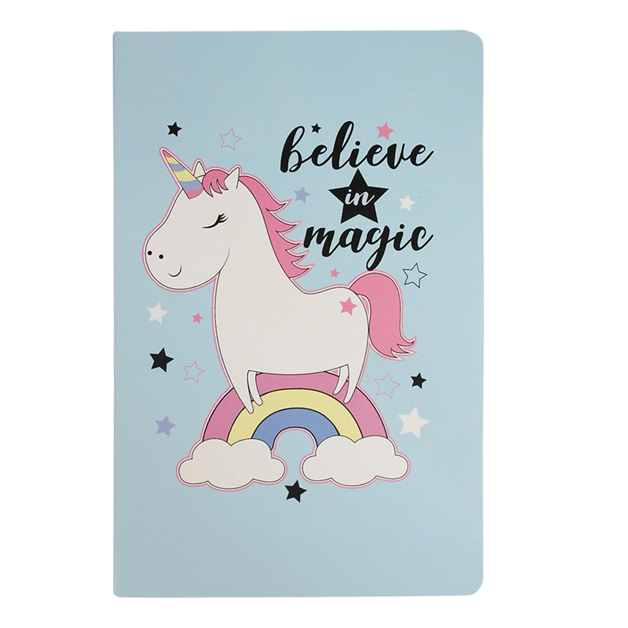 B5 Unicorns Softcover Notebook - Set of 4