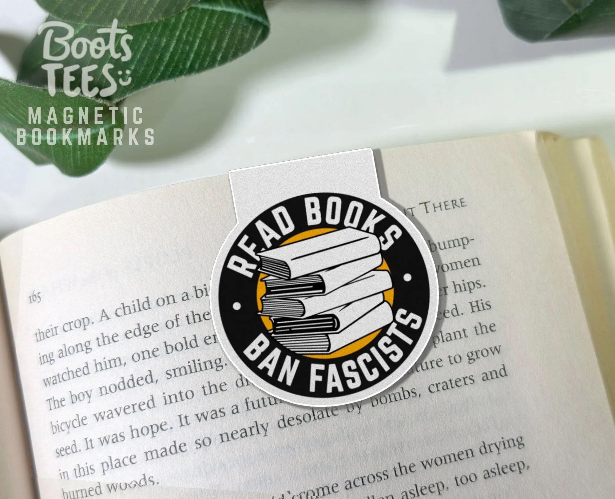 Banned Books Magnetic Bookmark Set by BootsTees