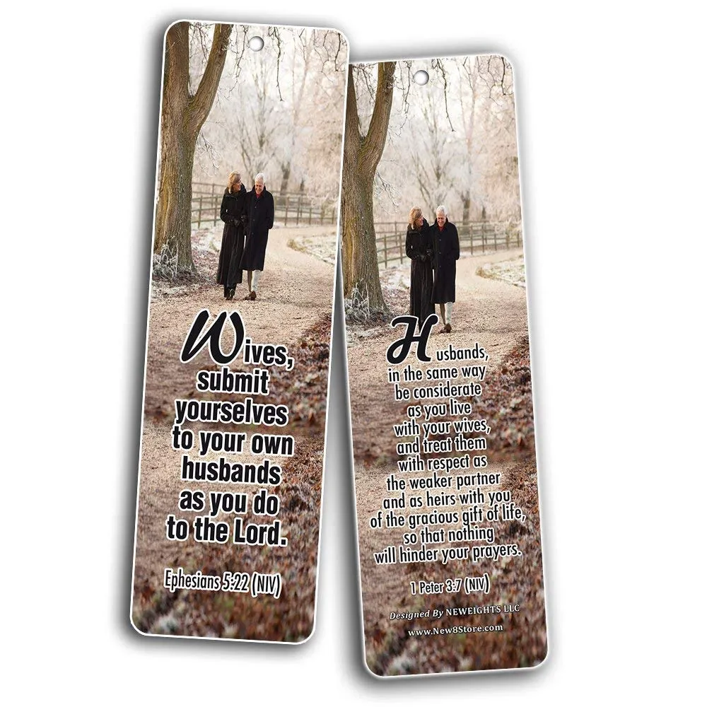 Bible Verses About Marriage Bookmarks