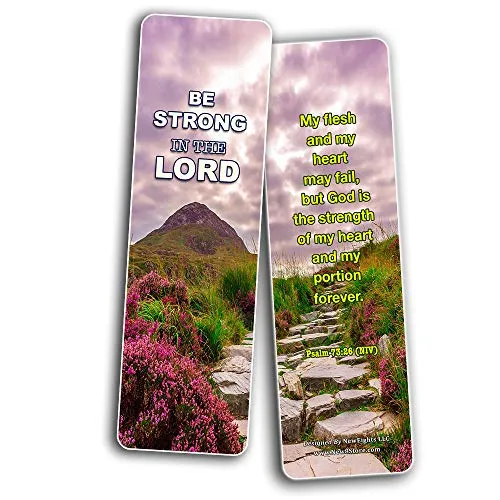 Bible Verses About Trusting God Bookmarks (30 Pack) - Handy Reminder About Develop Trust in God