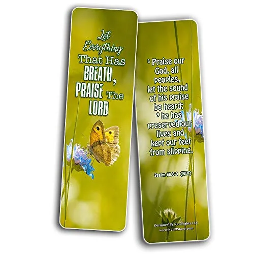 Bible Verses About Trusting God Bookmarks (30 Pack) - Handy Reminder About Develop Trust in God