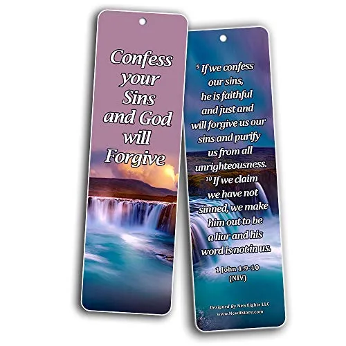Bible Verses on Learning From Mistakes to Become a Stronger Christian Bookmarks (30 Pack) - Handy Bible Texts About Learning From Mistakes