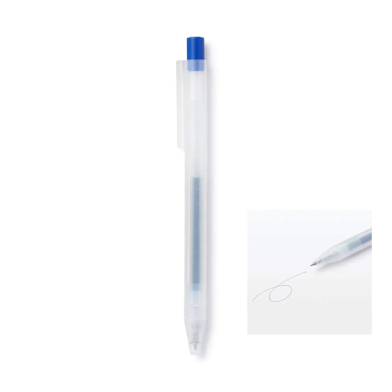 BLACK MUJI Japan Knock Gel Ink Retractable Type Ballpoint Pen 0.3mm Muji Gel Pen Smooth Gel Pen Artist Pen Anime Pen Fine Line | 0.3mm