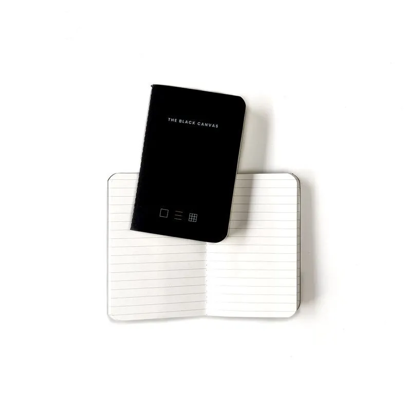 Black TBC Notebooks - Passport / Pack of 3 Bundle