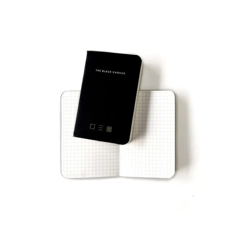 Black TBC Notebooks - Passport / Pack of 3 Bundle