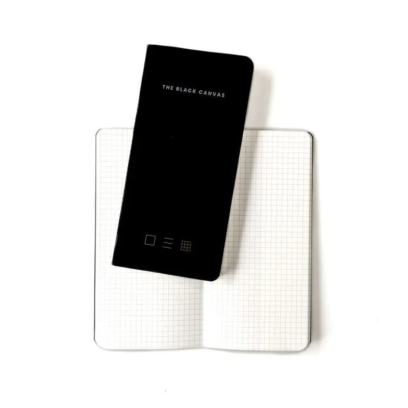 Black TBC Notebooks - Slim / Pack of 3 Bundle