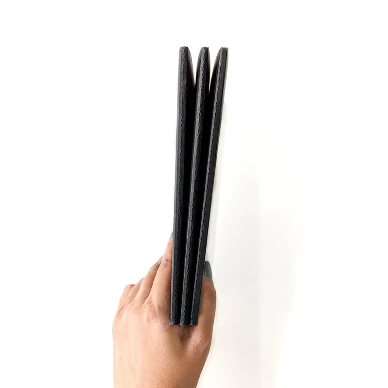 Black TBC Notebooks - Slim / Pack of 3 Bundle