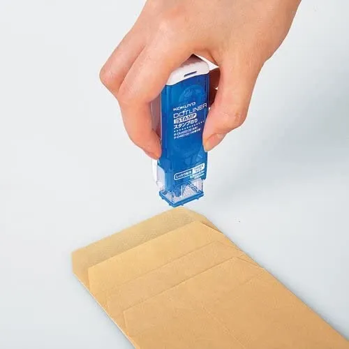 BLUE Kokuyo DOTLINER STAMP Strong Adhesion Compact Acid-Free Refillable Glue Tape Photo Glue Acid-Free Glue | DM460-08