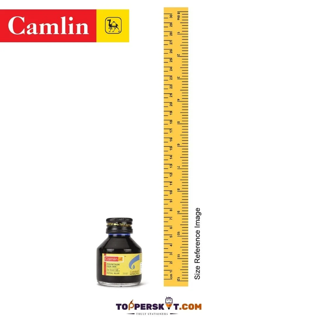 Camlin Kokuyo Fountain Pen Ink Bottle – Red ( Pack of 1 )