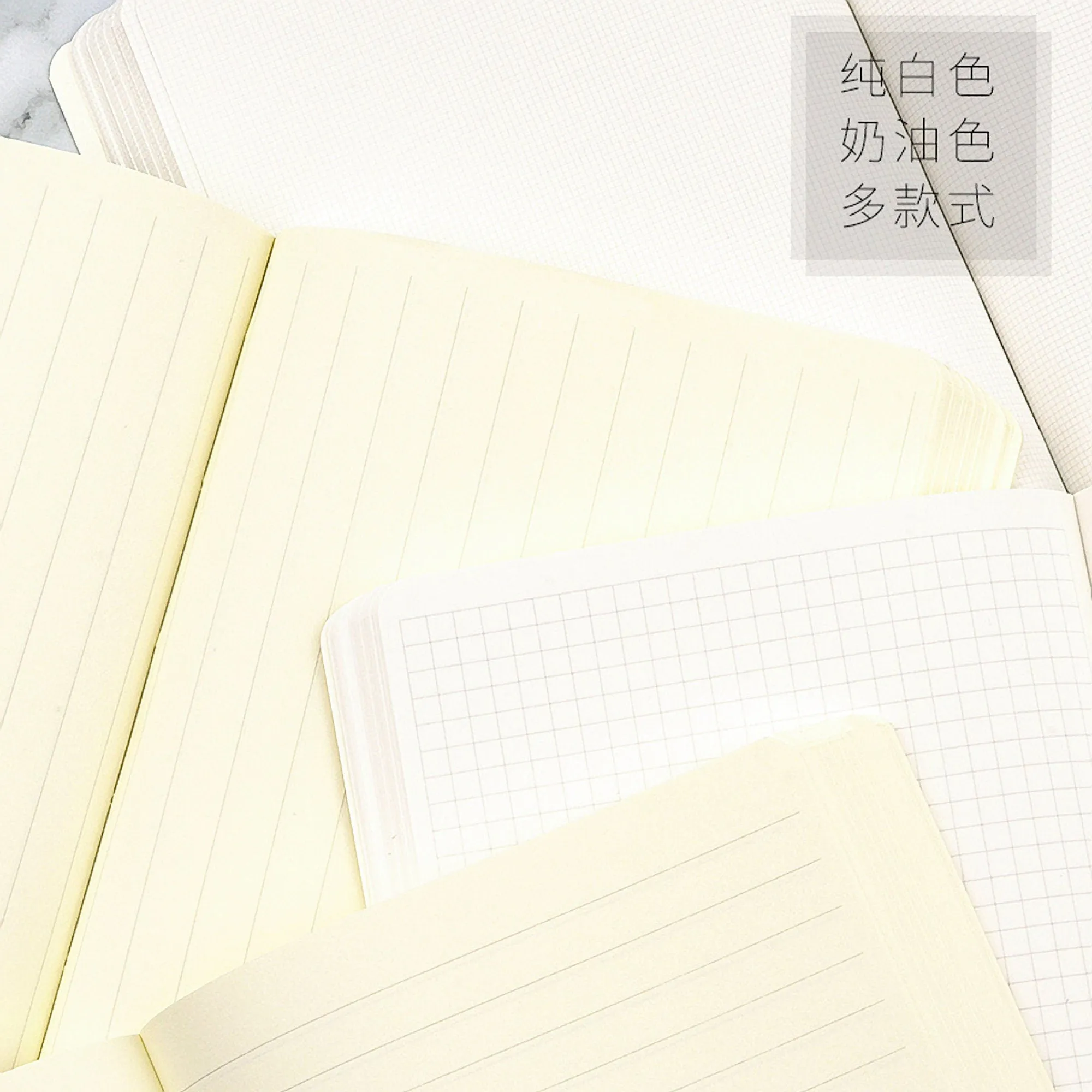 Chiba Stationery A6 Tomoe River   Paper 5mm GRID 52gsm Planner Notebook Journal | 416 Pages