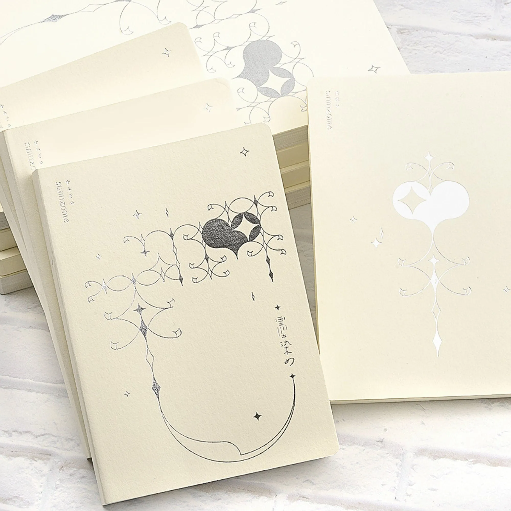Chiba Stationery A6 Tomoe River   Paper 5mm GRID 52gsm Planner Notebook Journal | 416 Pages