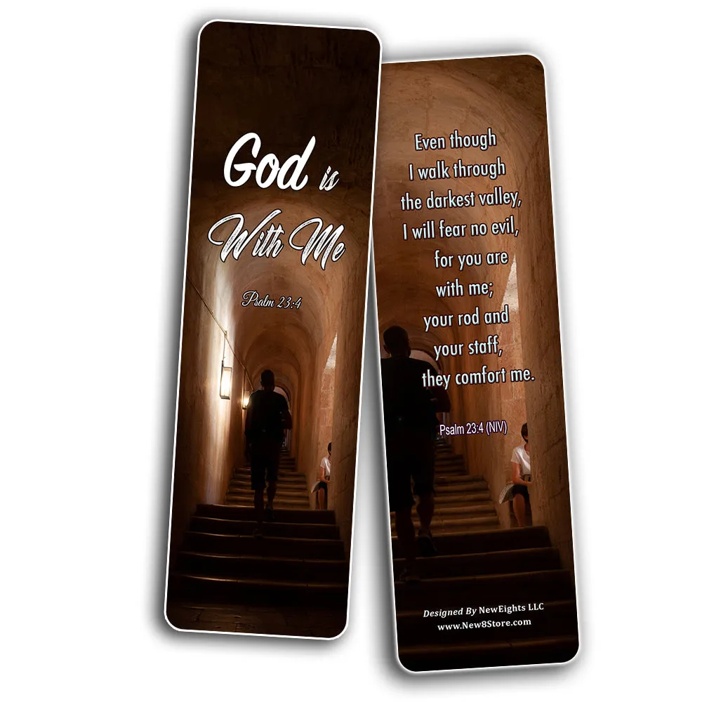 Christian Bookmarks Scriptures to Help You Survive The Storms of Life (30 Pack) - Handy Reminder About God?s Comfort and Love