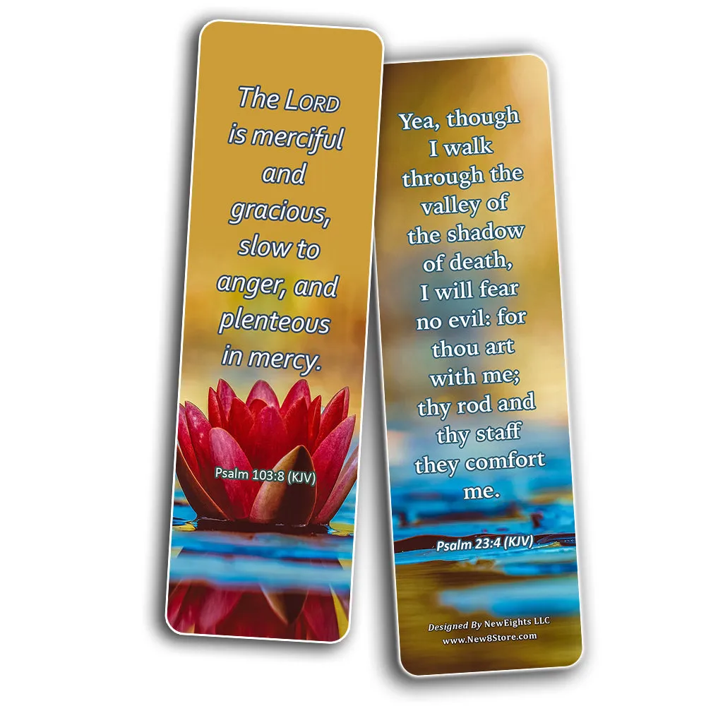 Christian Faith Scripture KJV Bookmarks (30-Pack) - Handy Christian Daily Reminder