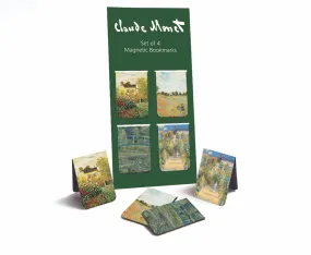 Claude Monet Magnetic Bookmark Set