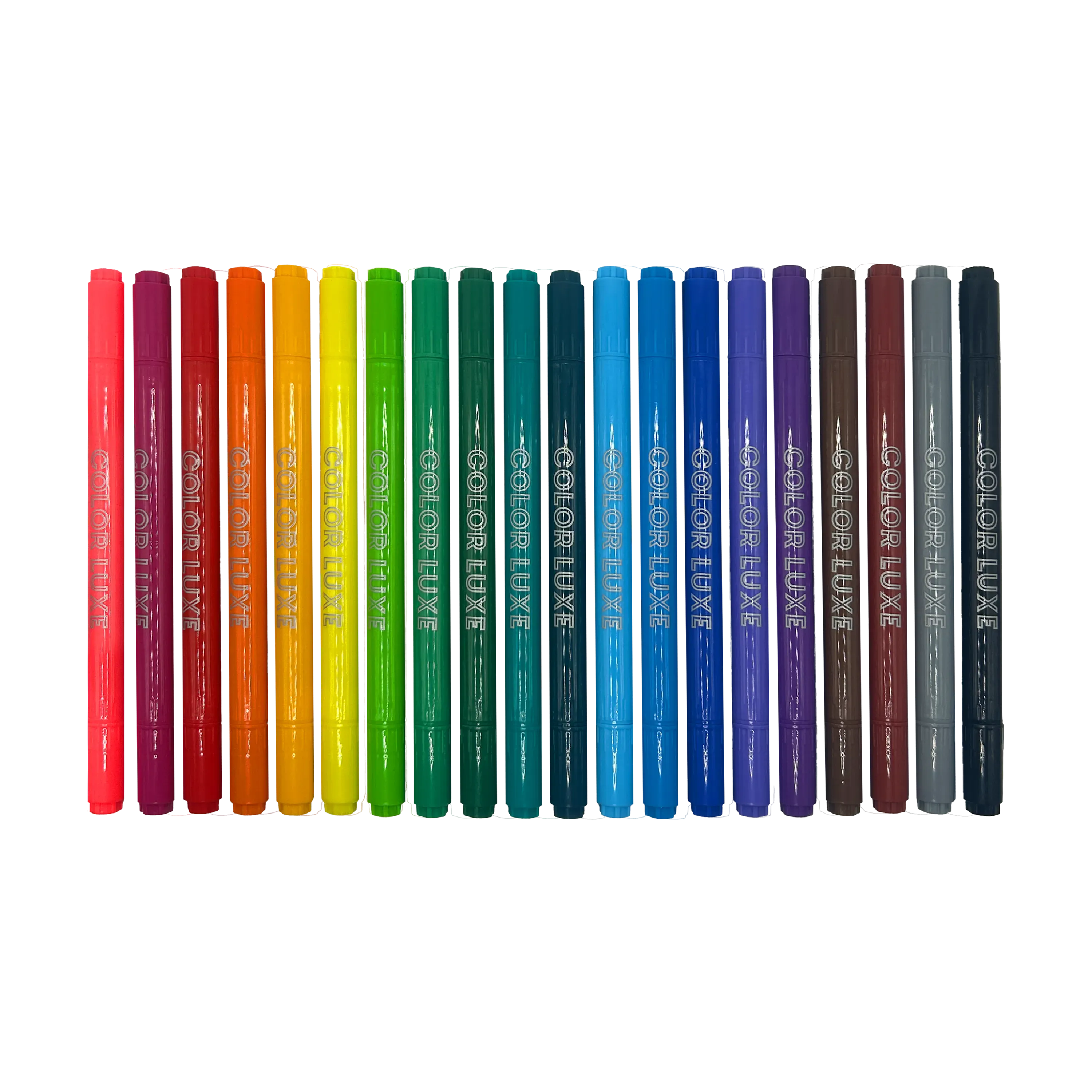 Color Luxe Double-Ended Markers - Set of 20