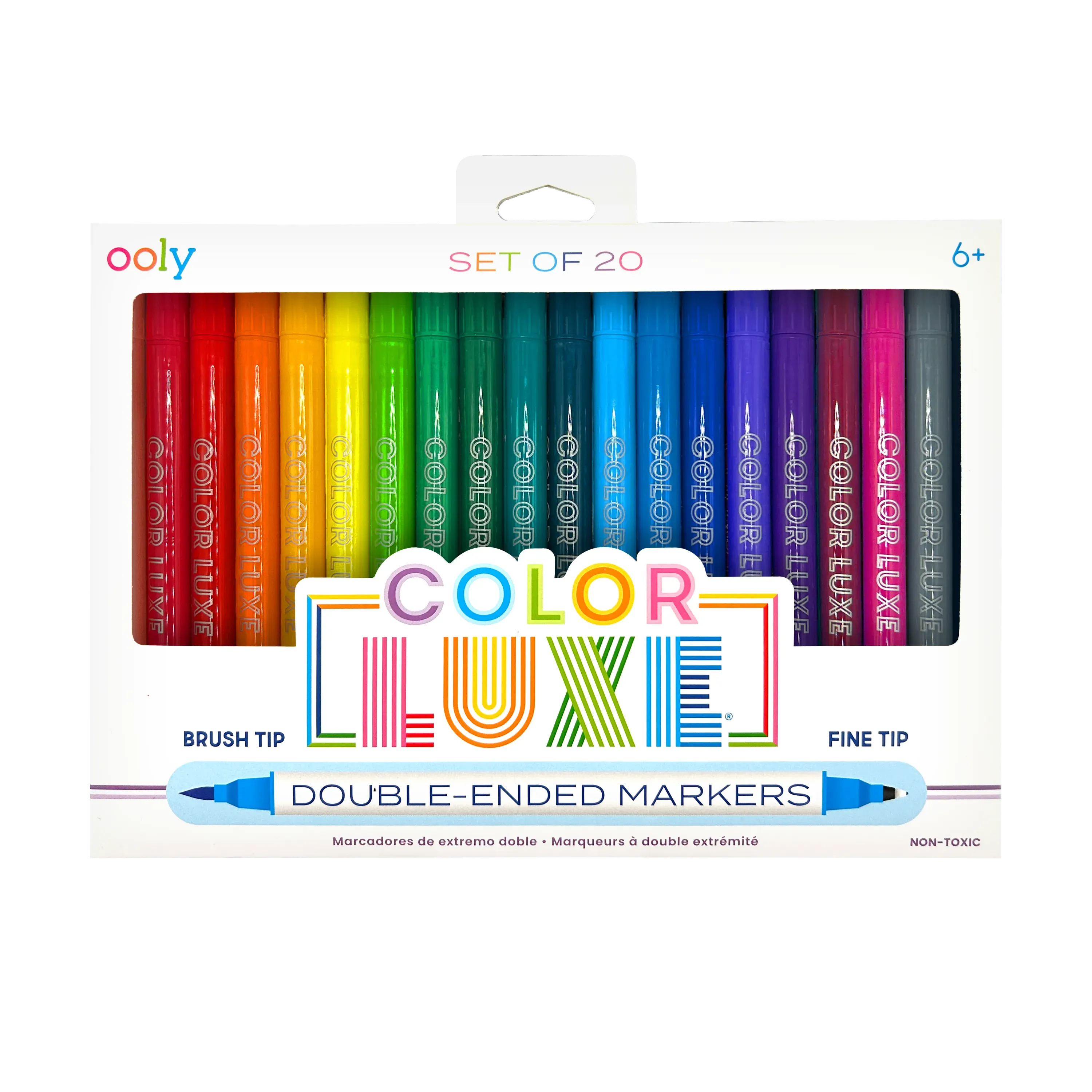 Color Luxe Double-Ended Markers - Set of 20