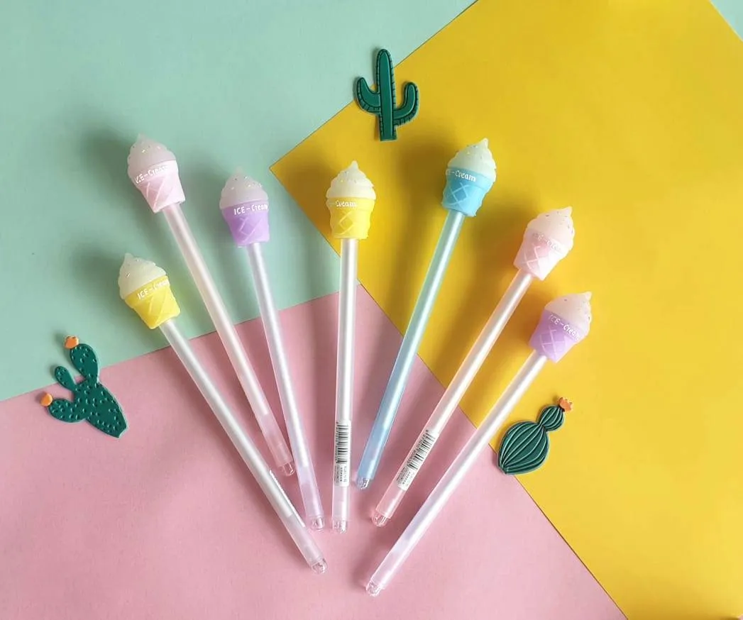 Colorful Cone Gel Pens