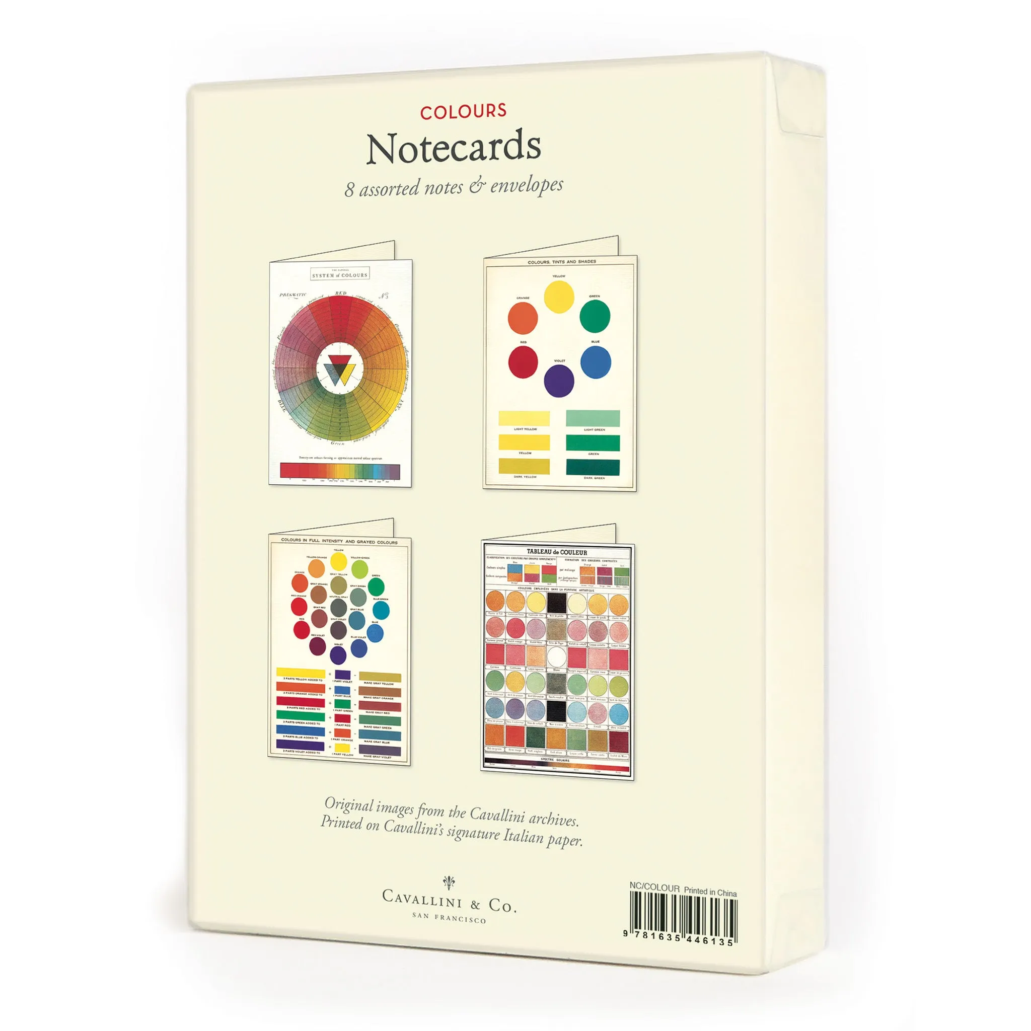 Colours Boxed Notecards
