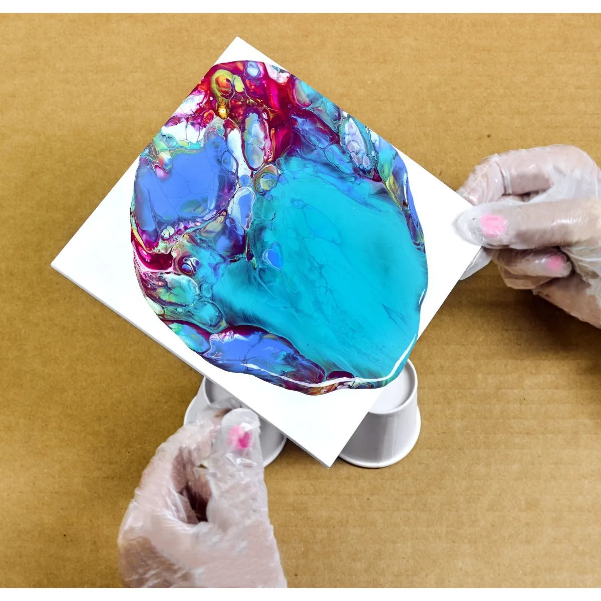 Creativity for Kids Do Art Paint Pour Studio