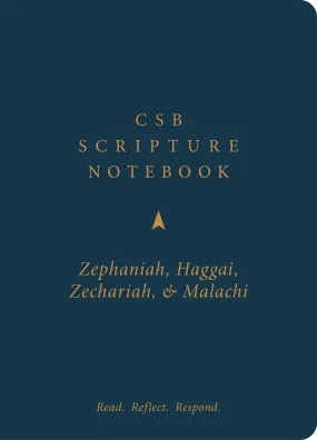 CSB Scripture Notebook, Zephaniah, Haggai, Zechariah, Malach