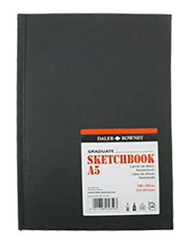 Daler Rowney Hardback Sketchbook Graduate Portrait A5