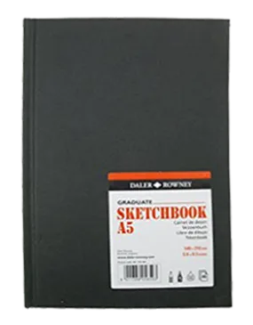 Daler Rowney Hardback Sketchbook Graduate Portrait A5