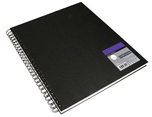 DALER-ROWNEY SIMPLY WIREBD SKCH BK A5 54SH