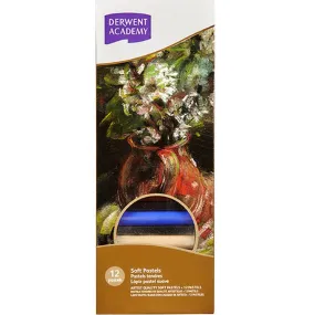 Derwent Academy Soft Pastels Blocks Assorted Pack 12