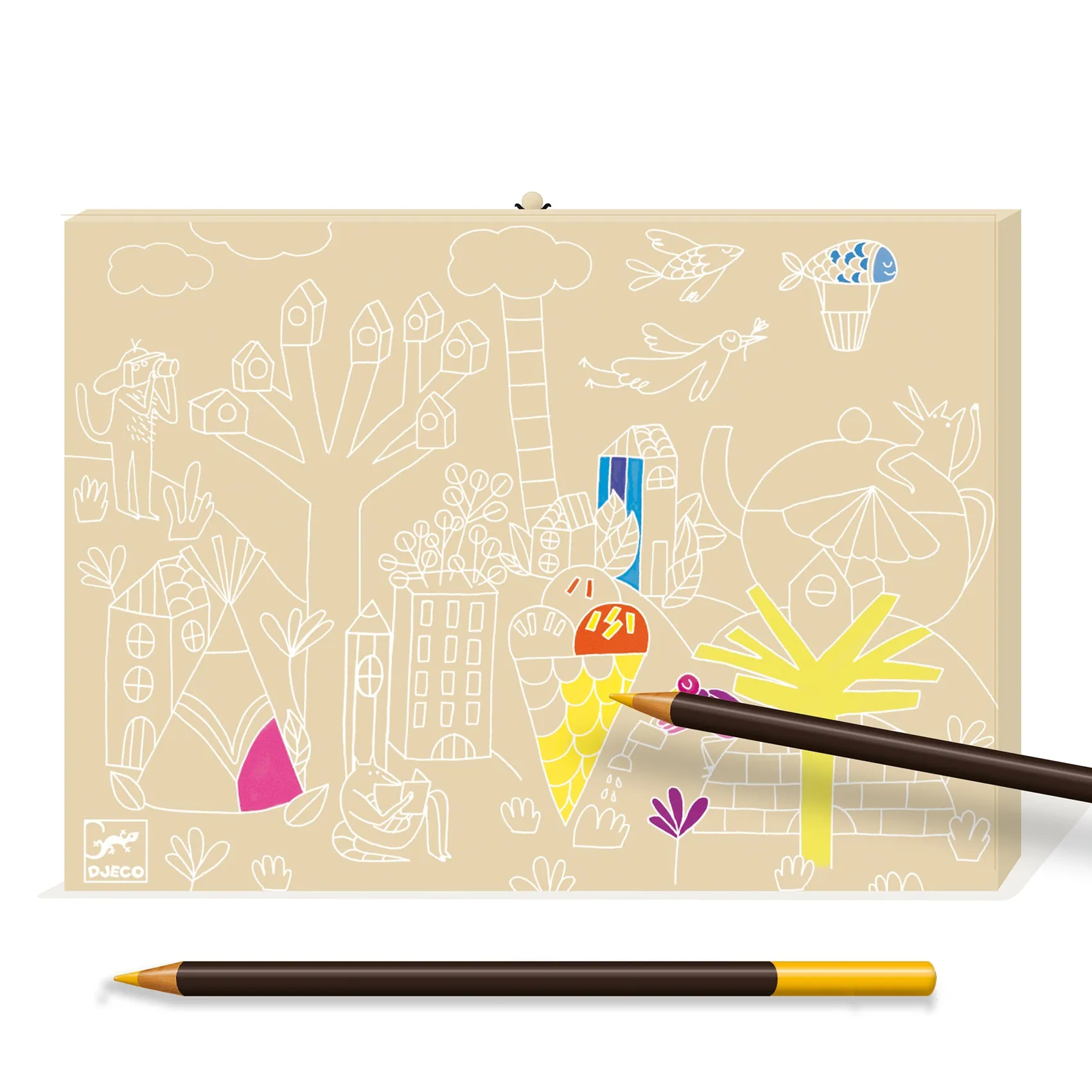 Djeco Colour Box (46 Piece)