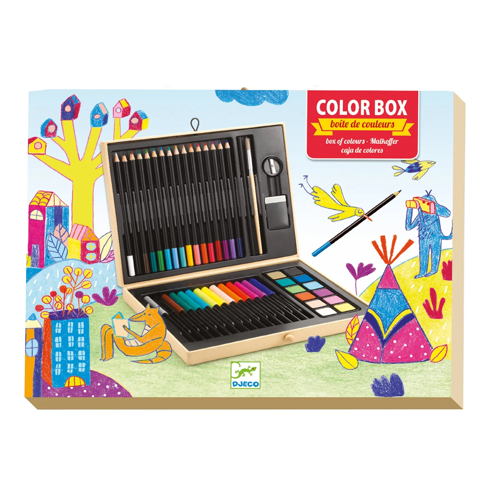 Djeco Colour Box (46 Piece)