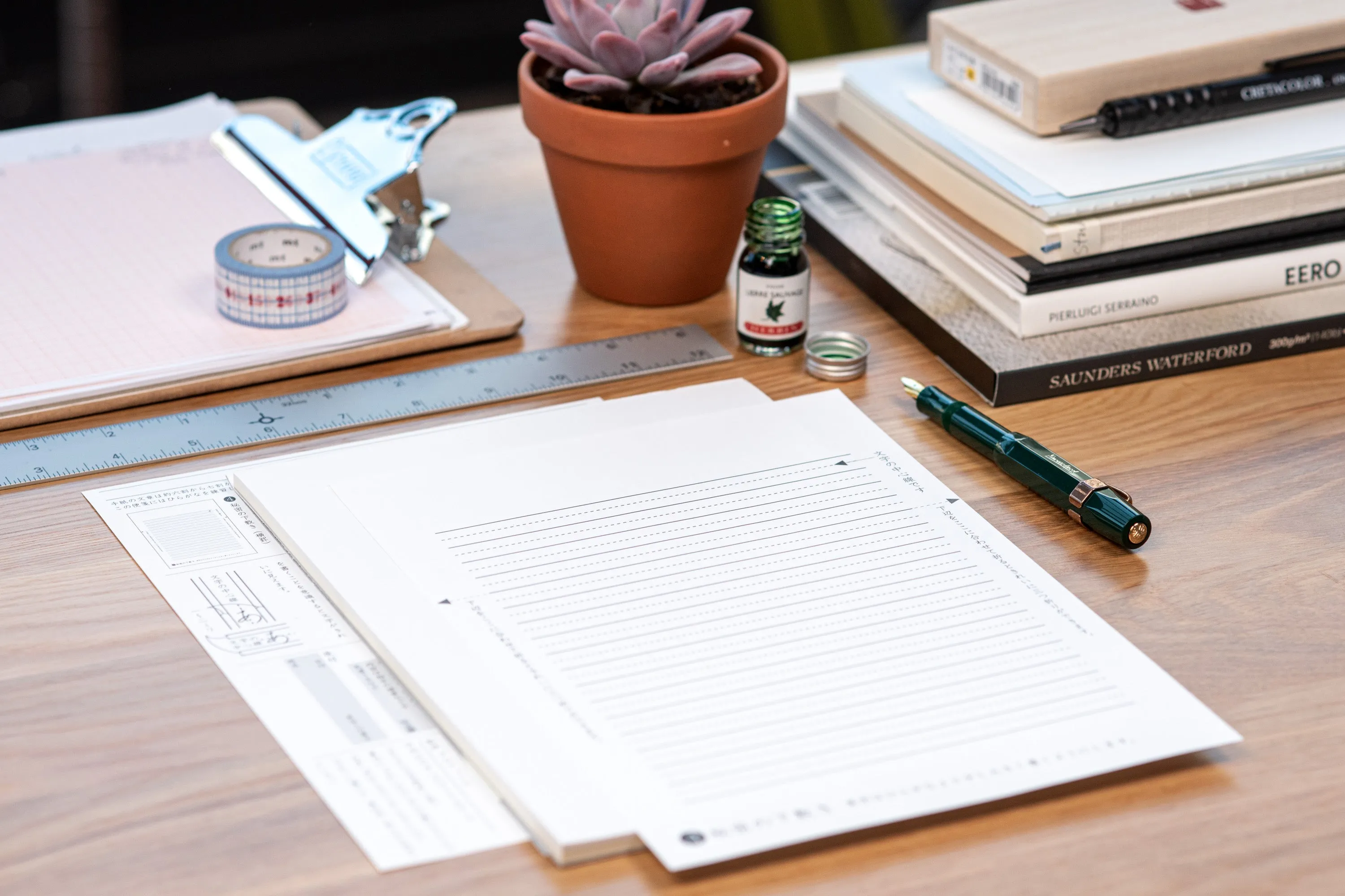 Dual-Tone Handwriting Paper Pad