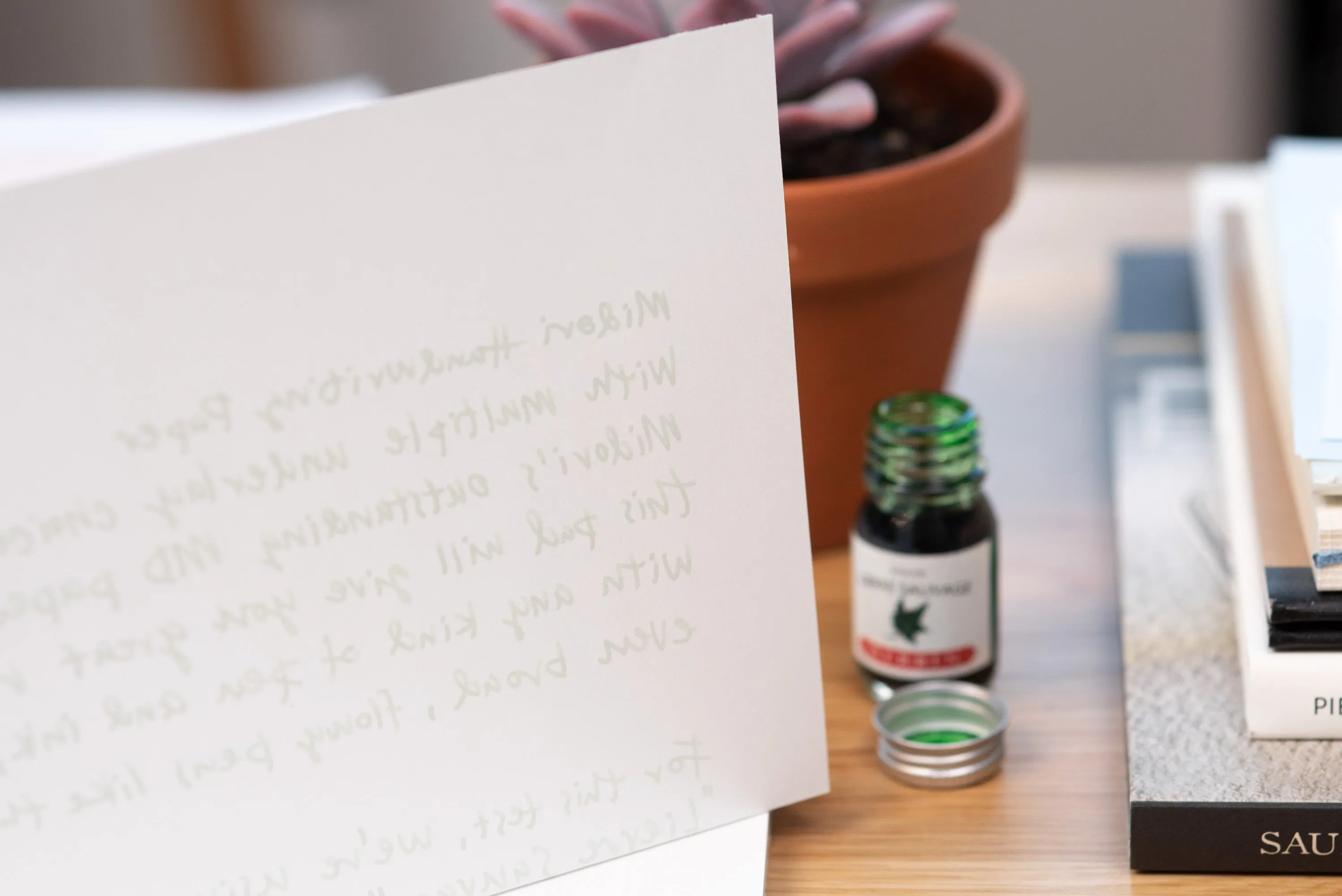 Dual-Tone Handwriting Paper Pad