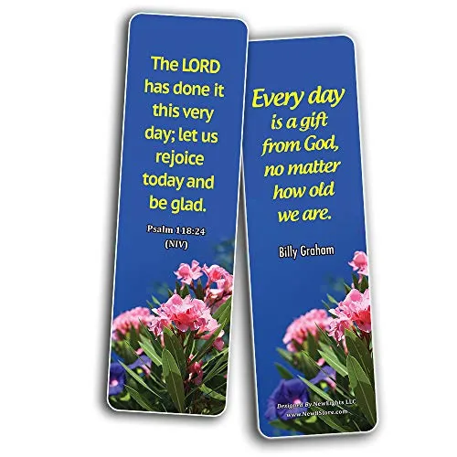 Encouraging Christian Quotes about Life and God (30 Pack) - Handy Life Changing Bible Texts and Quotes That Are Very Uplifting